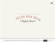 Tablet Screenshot of polish-your-art.com